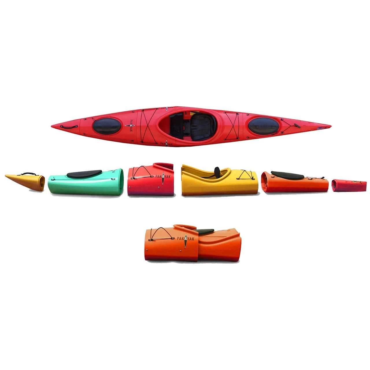 Pakayak Bluefin 142 Kajak – Bild 2